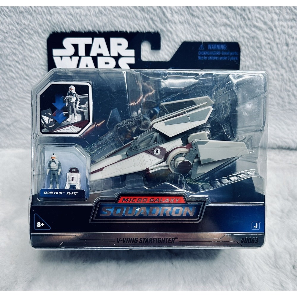 2023 Star Wars Jazwares Micro Galaxy Squadron Series 3 #0063 V-WING STARFIGHTER